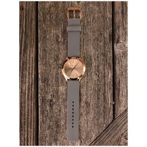 Michael Kors Wm Slim Runway Rose Gold Watch MK2512
